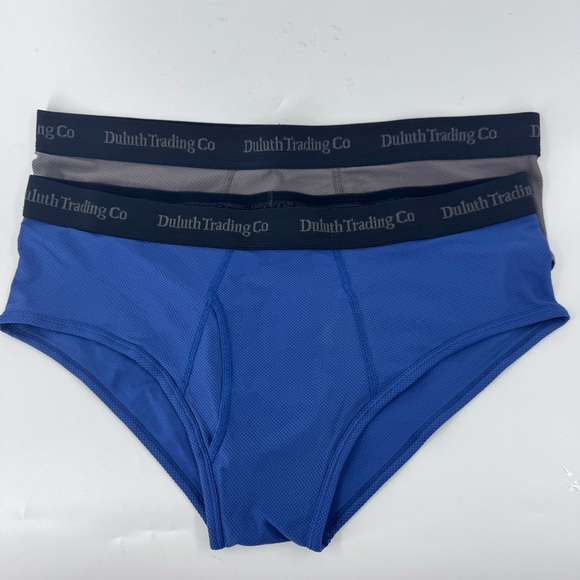 Duluth Trading Co ( 2 Pair ) Men's Underwear - Blue and Gray - Picture 3 of 7